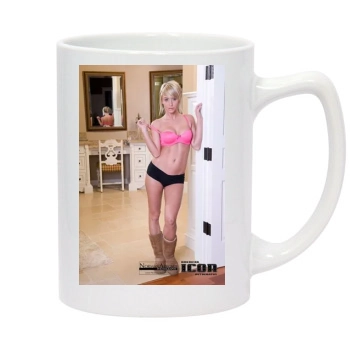 Sara Jean Underwood 14oz White Statesman Mug