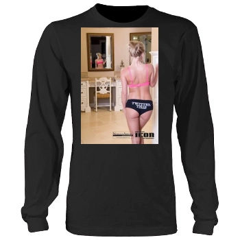 Sara Jean Underwood Men's Heavy Long Sleeve TShirt