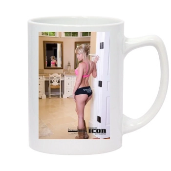 Sara Jean Underwood 14oz White Statesman Mug