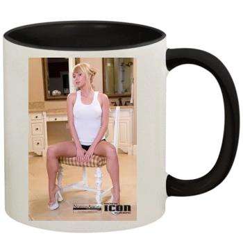 Sara Jean Underwood 11oz Colored Inner & Handle Mug