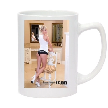 Sara Jean Underwood 14oz White Statesman Mug