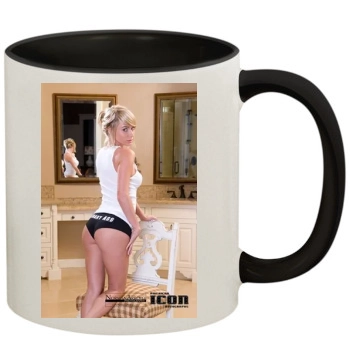 Sara Jean Underwood 11oz Colored Inner & Handle Mug