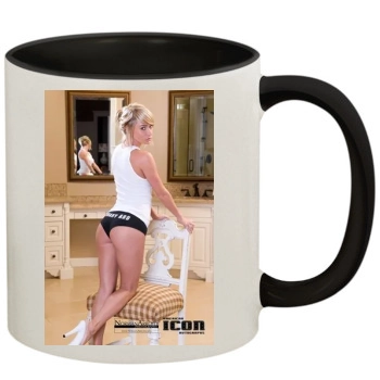 Sara Jean Underwood 11oz Colored Inner & Handle Mug