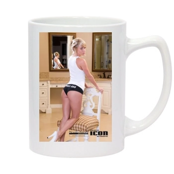 Sara Jean Underwood 14oz White Statesman Mug