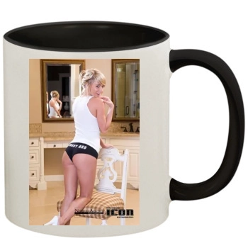 Sara Jean Underwood 11oz Colored Inner & Handle Mug