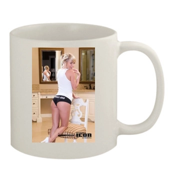 Sara Jean Underwood 11oz White Mug