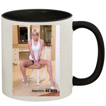 Sara Jean Underwood 11oz Colored Inner & Handle Mug