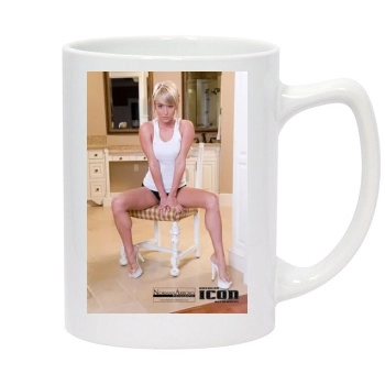 Sara Jean Underwood 14oz White Statesman Mug