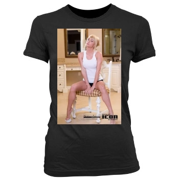 Sara Jean Underwood Women's Junior Cut Crewneck T-Shirt