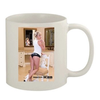 Sara Jean Underwood 11oz White Mug