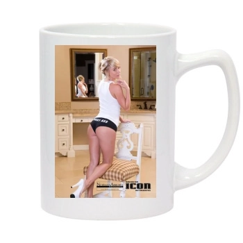 Sara Jean Underwood 14oz White Statesman Mug