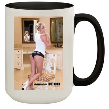 Sara Jean Underwood 15oz Colored Inner & Handle Mug