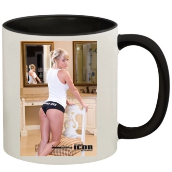 Sara Jean Underwood 11oz Colored Inner & Handle Mug