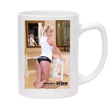 Sara Jean Underwood 14oz White Statesman Mug