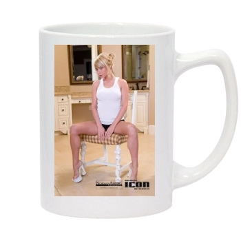 Sara Jean Underwood 14oz White Statesman Mug