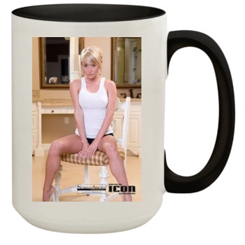 Sara Jean Underwood 15oz Colored Inner & Handle Mug