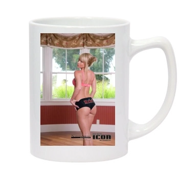 Sara Jean Underwood 14oz White Statesman Mug