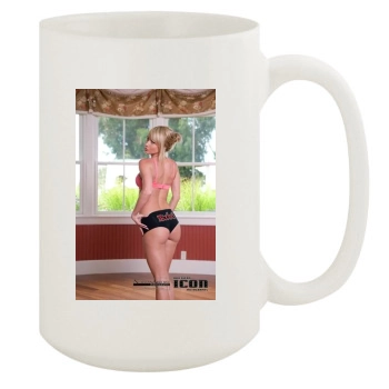 Sara Jean Underwood 15oz White Mug