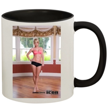 Sara Jean Underwood 11oz Colored Inner & Handle Mug