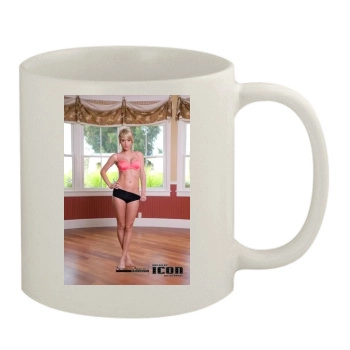 Sara Jean Underwood 11oz White Mug