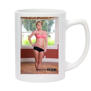 Sara Jean Underwood 14oz White Statesman Mug