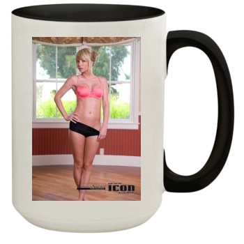 Sara Jean Underwood 15oz Colored Inner & Handle Mug