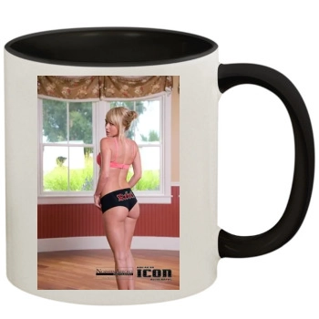 Sara Jean Underwood 11oz Colored Inner & Handle Mug