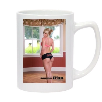 Sara Jean Underwood 14oz White Statesman Mug