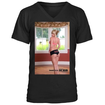 Sara Jean Underwood Men's V-Neck T-Shirt