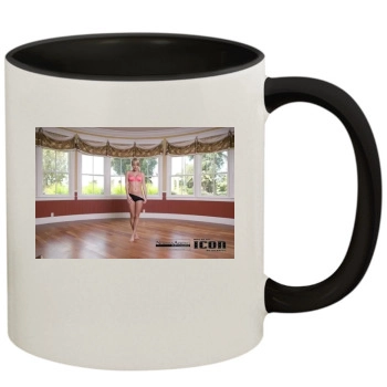 Sara Jean Underwood 11oz Colored Inner & Handle Mug