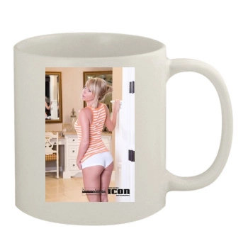 Sara Jean Underwood 11oz White Mug