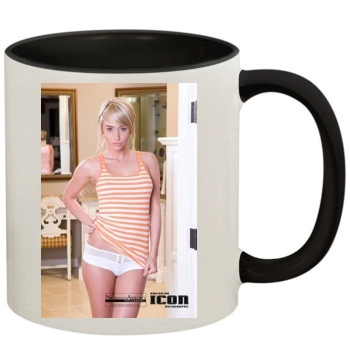 Sara Jean Underwood 11oz Colored Inner & Handle Mug