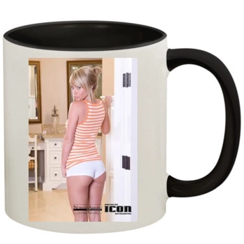 Sara Jean Underwood 11oz Colored Inner & Handle Mug