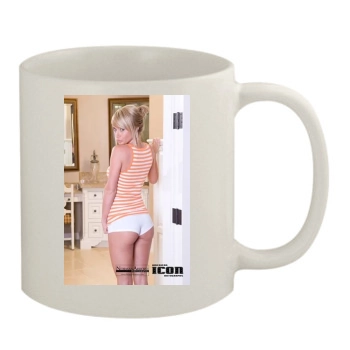 Sara Jean Underwood 11oz White Mug