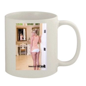 Sara Jean Underwood 11oz White Mug