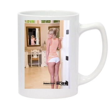 Sara Jean Underwood 14oz White Statesman Mug