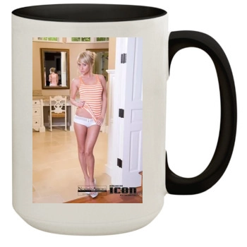 Sara Jean Underwood 15oz Colored Inner & Handle Mug