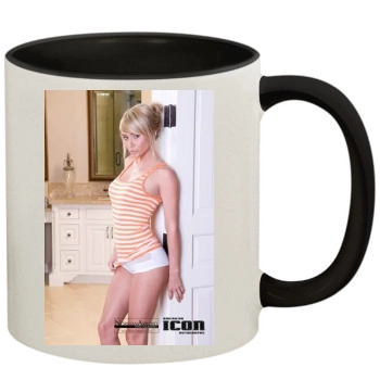 Sara Jean Underwood 11oz Colored Inner & Handle Mug