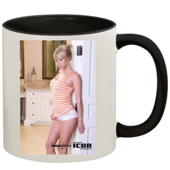 Sara Jean Underwood 11oz Colored Inner & Handle Mug