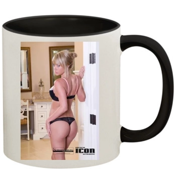 Sara Jean Underwood 11oz Colored Inner & Handle Mug