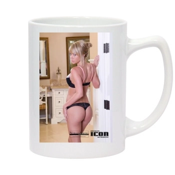 Sara Jean Underwood 14oz White Statesman Mug