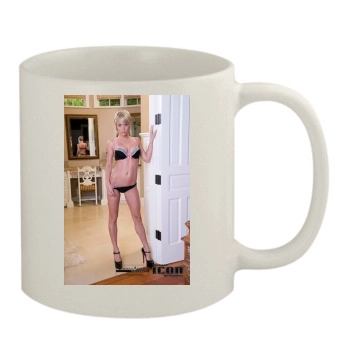 Sara Jean Underwood 11oz White Mug