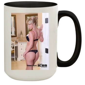 Sara Jean Underwood 15oz Colored Inner & Handle Mug