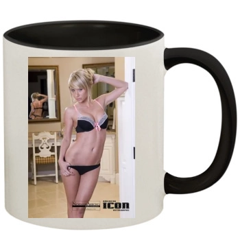 Sara Jean Underwood 11oz Colored Inner & Handle Mug