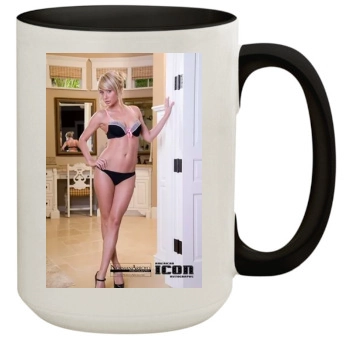 Sara Jean Underwood 15oz Colored Inner & Handle Mug