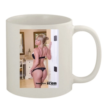 Sara Jean Underwood 11oz White Mug