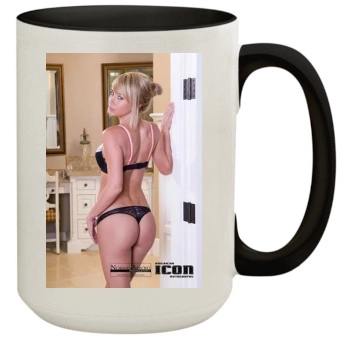 Sara Jean Underwood 15oz Colored Inner & Handle Mug