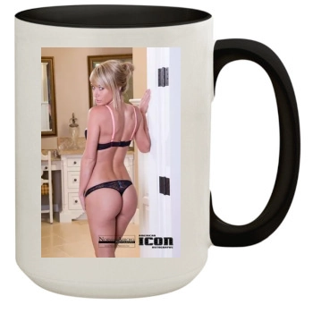 Sara Jean Underwood 15oz Colored Inner & Handle Mug