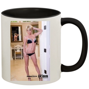 Sara Jean Underwood 11oz Colored Inner & Handle Mug