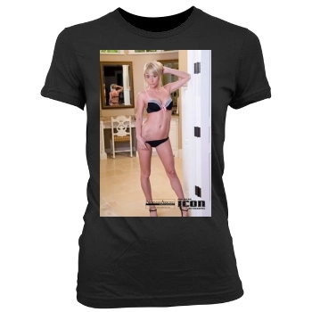 Sara Jean Underwood Women's Junior Cut Crewneck T-Shirt